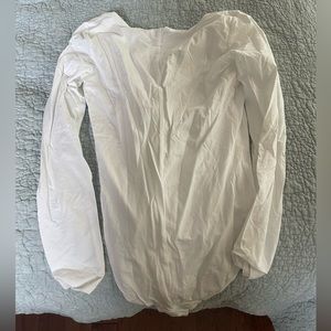 Everlane long sleeve supima bodysuit